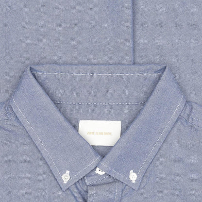 A-Wing Patch Oxford Shirt - Slate Blue