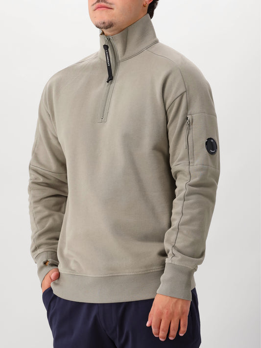 C.P. Company Sweater Groen Half Zip
