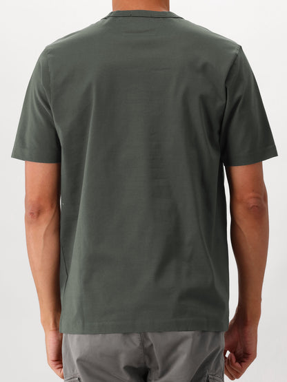 C.P. Company T-shirt Donker Grijs Jersey 30/2 Twisted