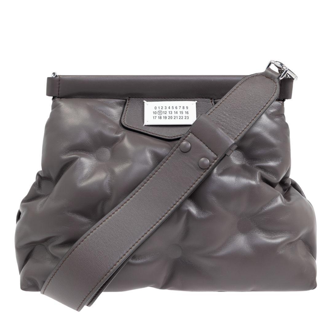 MAISON MARGIELA MEDIUM GLAM SLAM BAG GREY