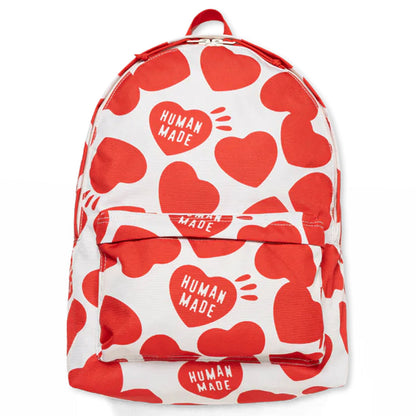 Heart Backpack - White