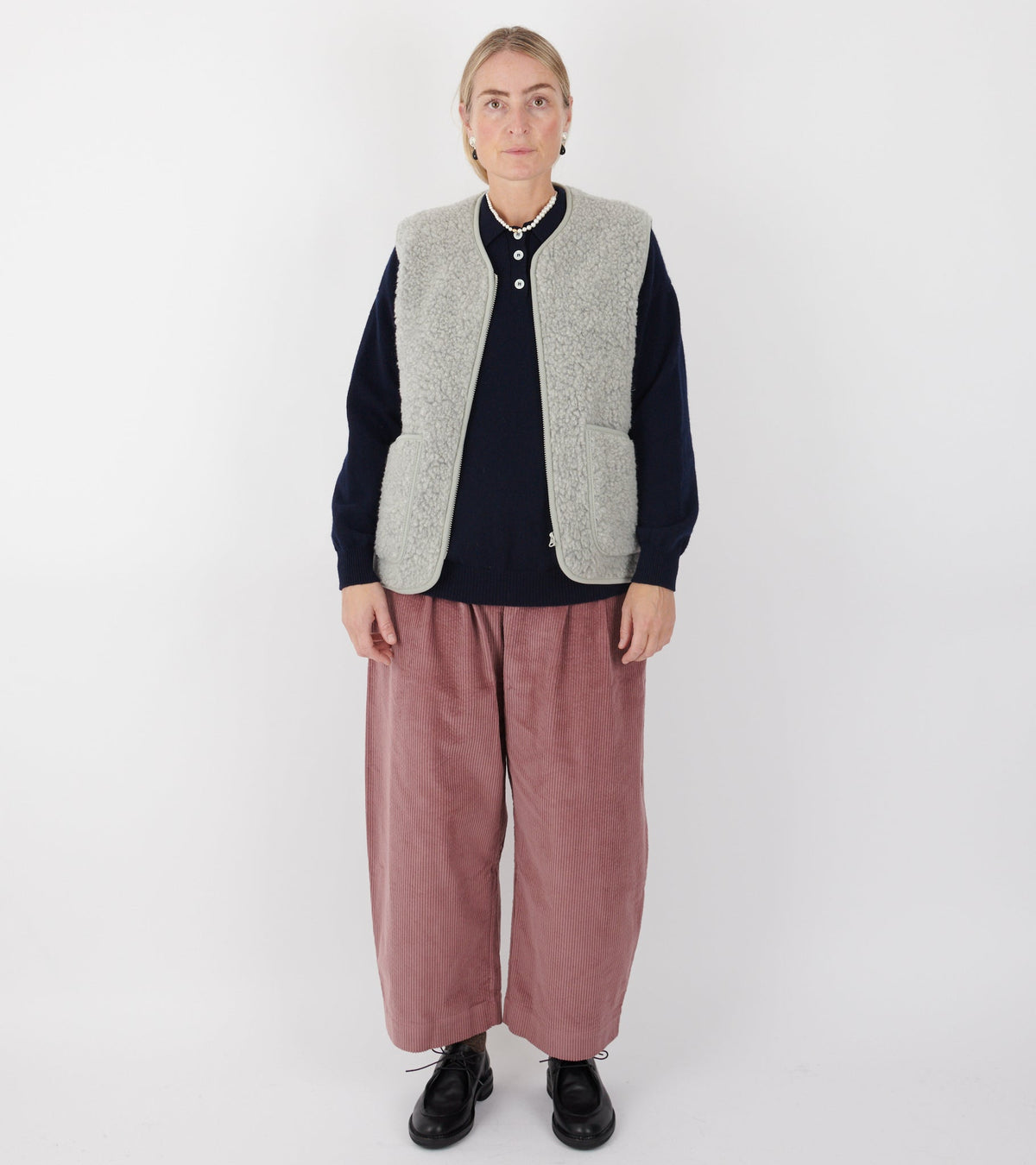 Zip Vest Silver