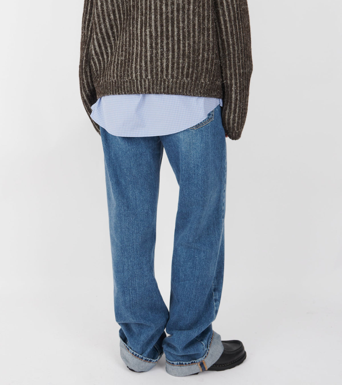 W Wata Cut Jeans Rodeo Wash Broken Twill