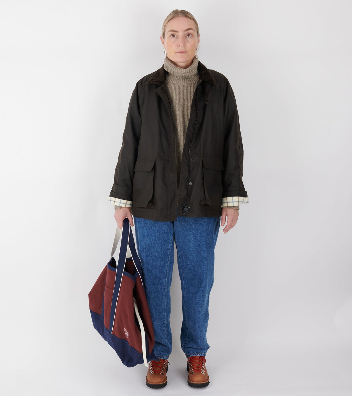 Oilskin Jacket Dark Brown