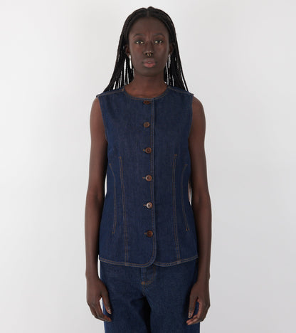 Tammy Vest Indigo Blue