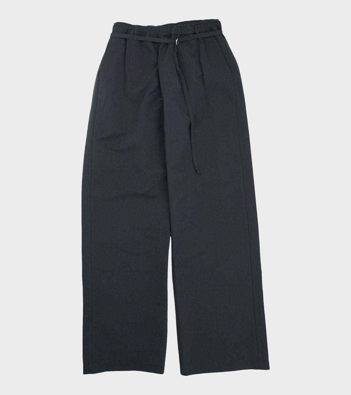 Ingrid Pant Black Seersucker