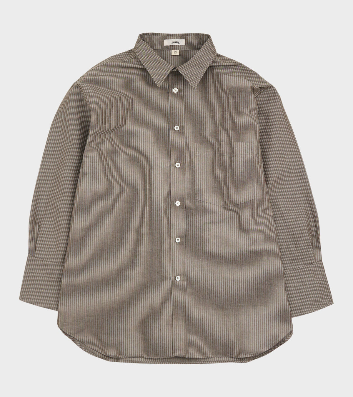 Margit Shirt Grey Stripe