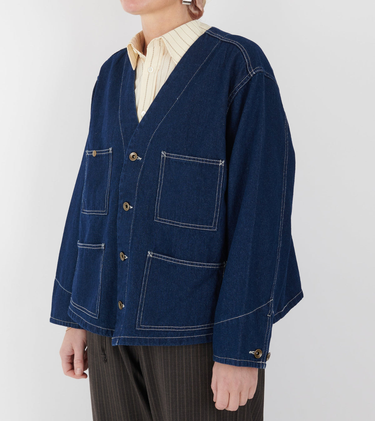 Denim Engineer Jacket Indigo Blue
