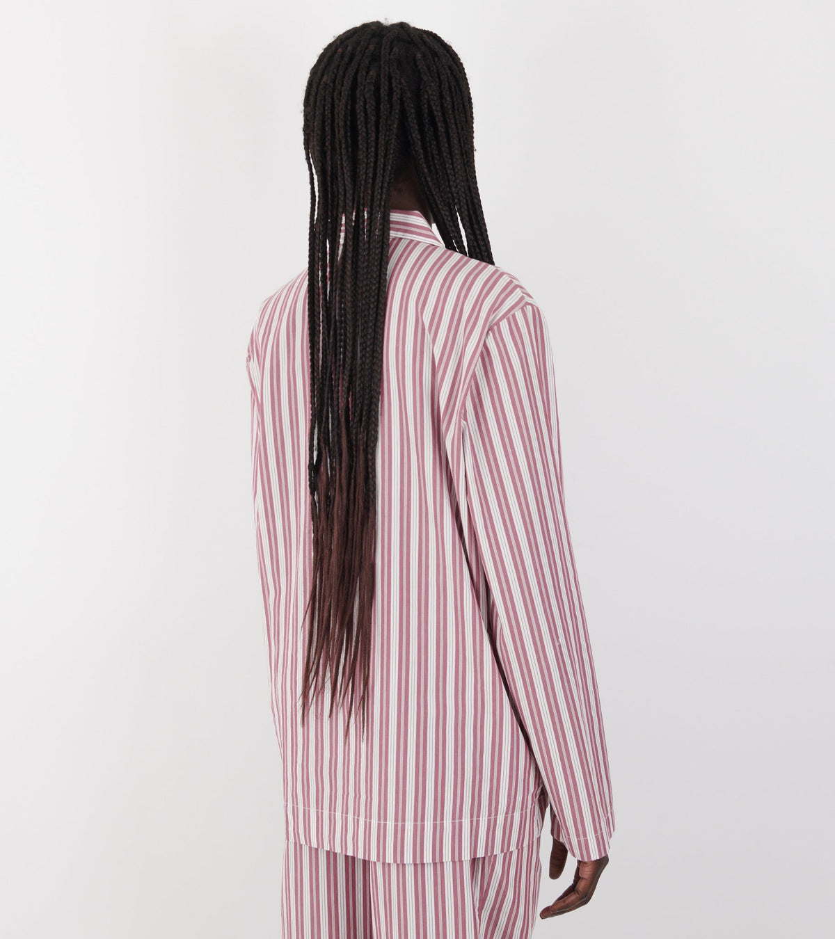 Pyjamas Shirt Rhubarb Stripes