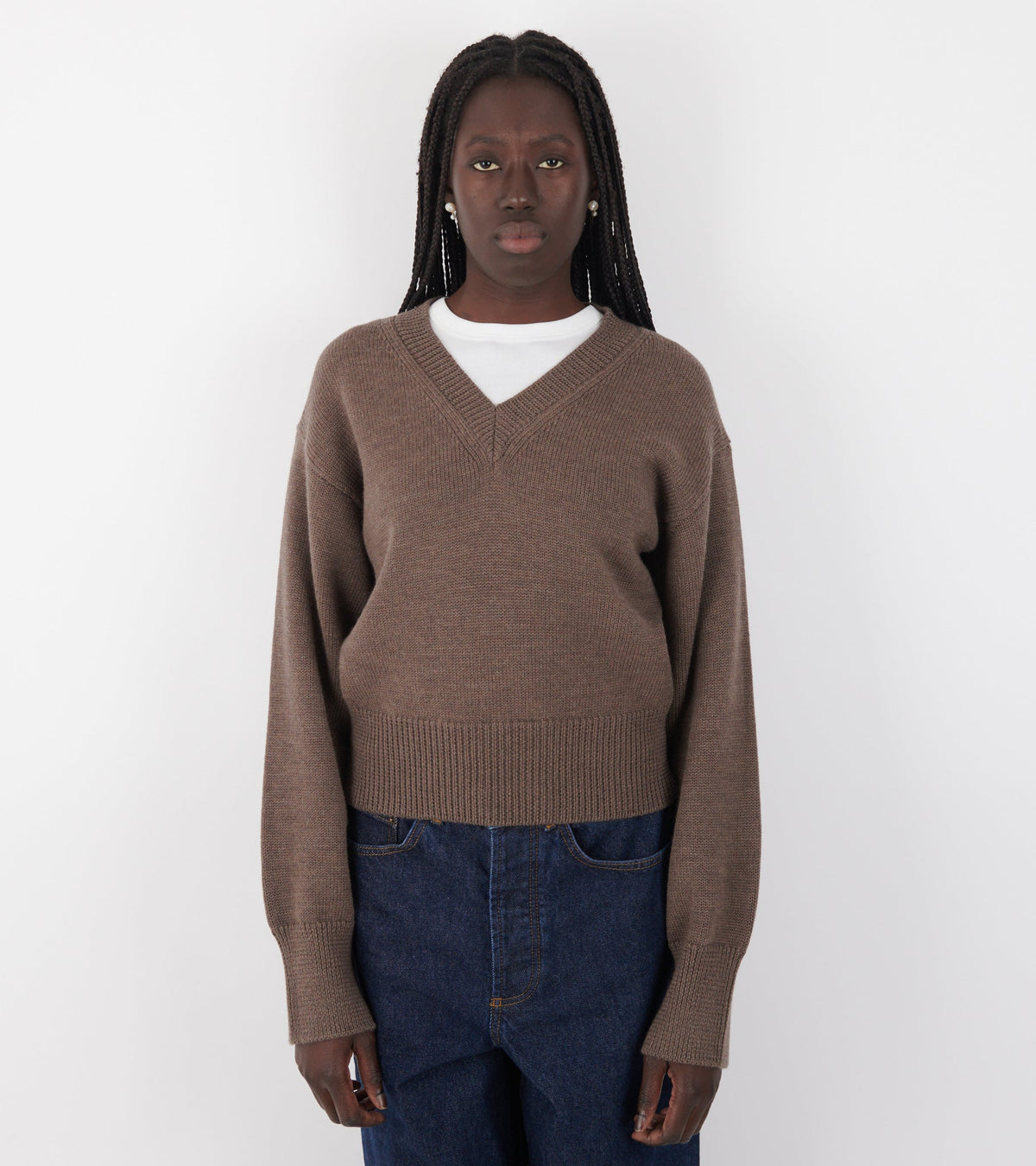 Nanna Knit Sweater Taupe