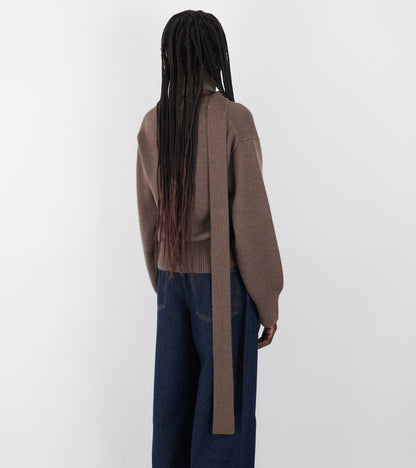 Nanna Knit Sweater Taupe