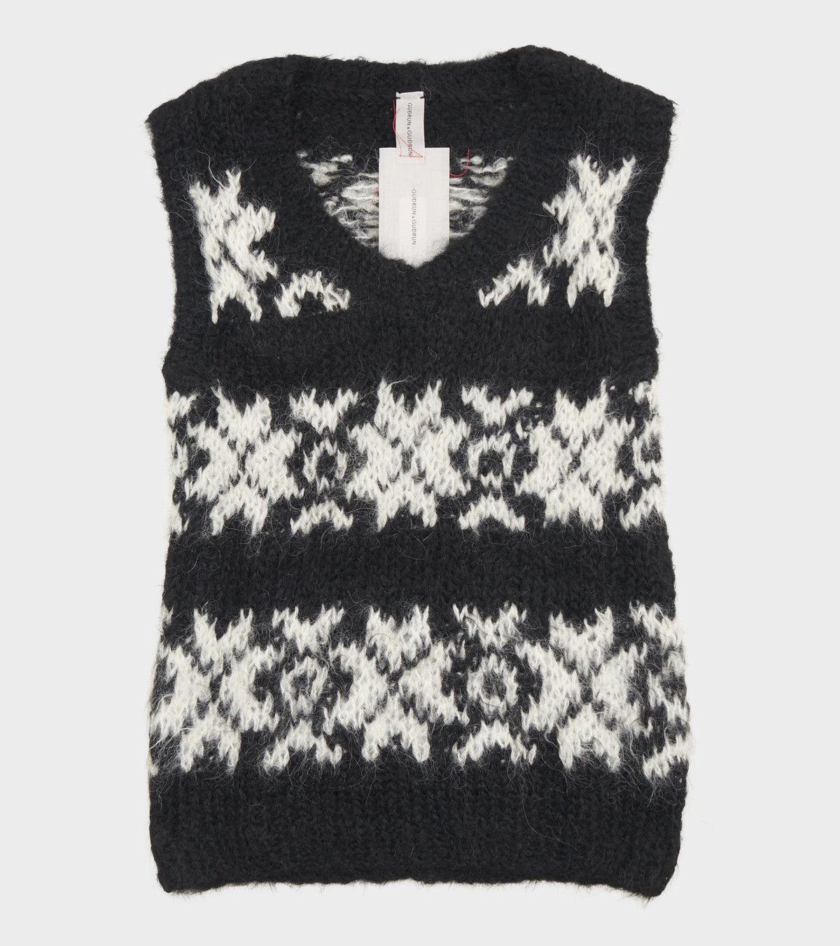 Inka Vest Black/Off-white