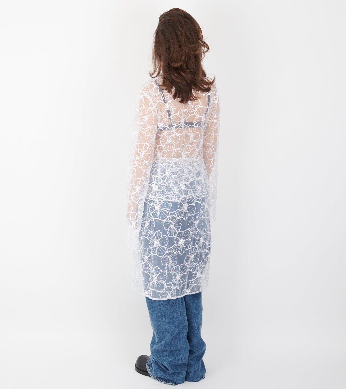 Alba Long Skirt White