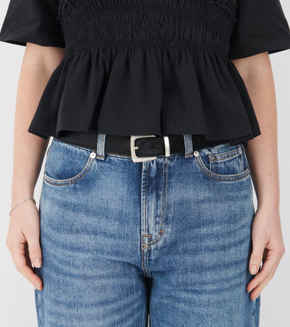 M2418 Pony Belt Black