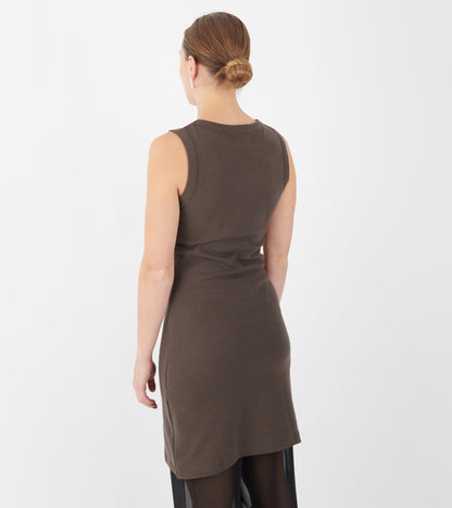 Carrie Dress Chestnut