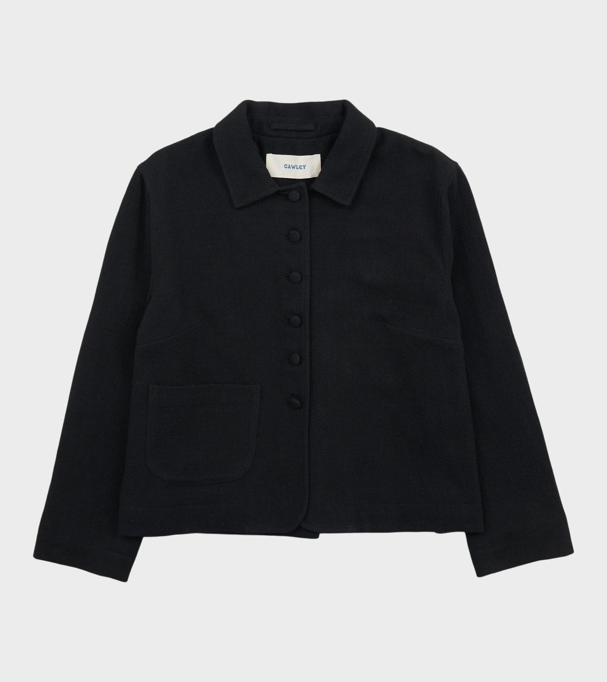 Japanese Stitch Cotton Lillie Jacket Washed Black