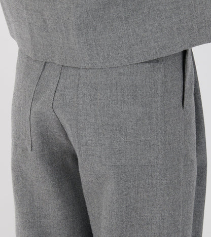 British Wool Georgia Trouser Light Grey