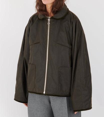 British Oilskin Flying Jacket Olive
