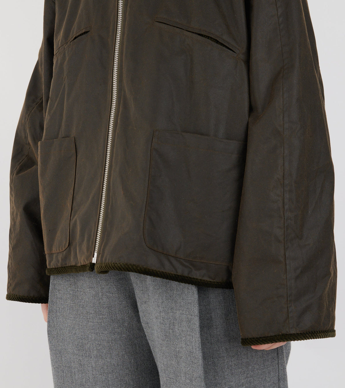 British Oilskin Flying Jacket Olive