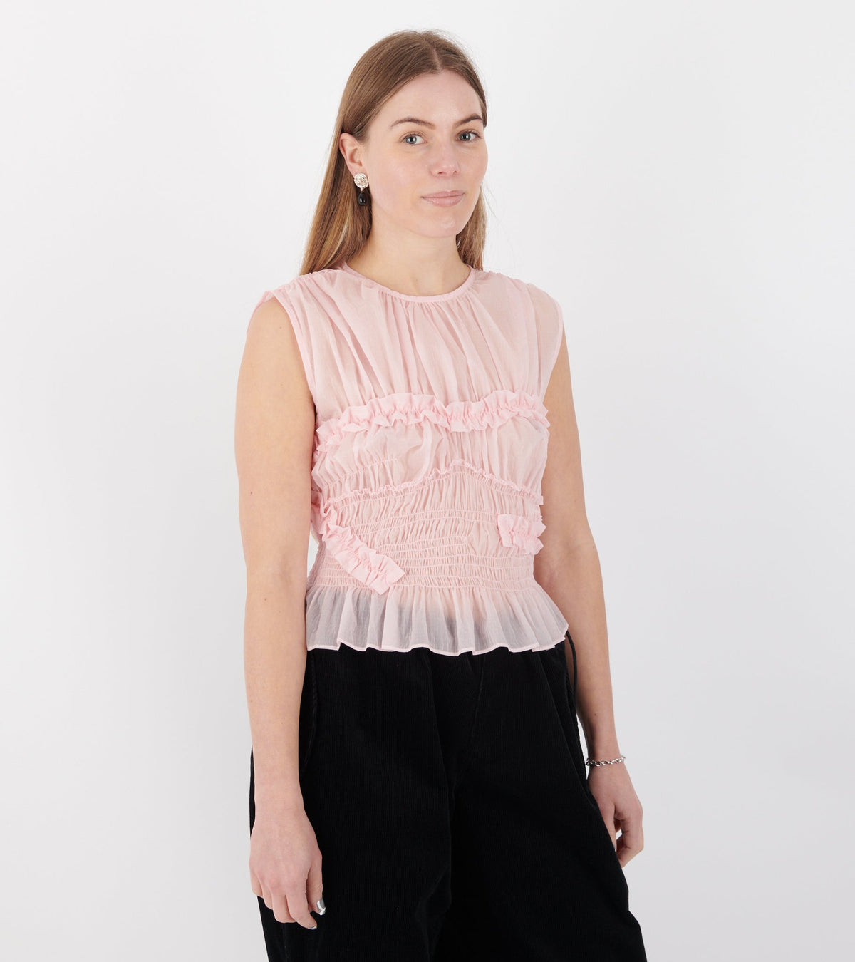 Uphi Top Blush Pink