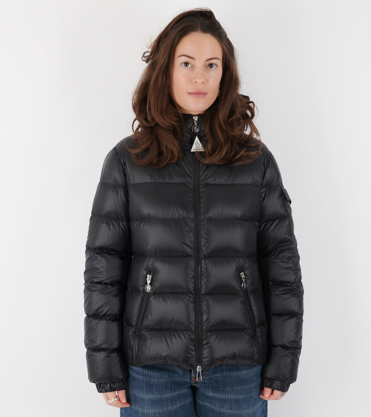 Glesse Hooded Down Jacket Black
