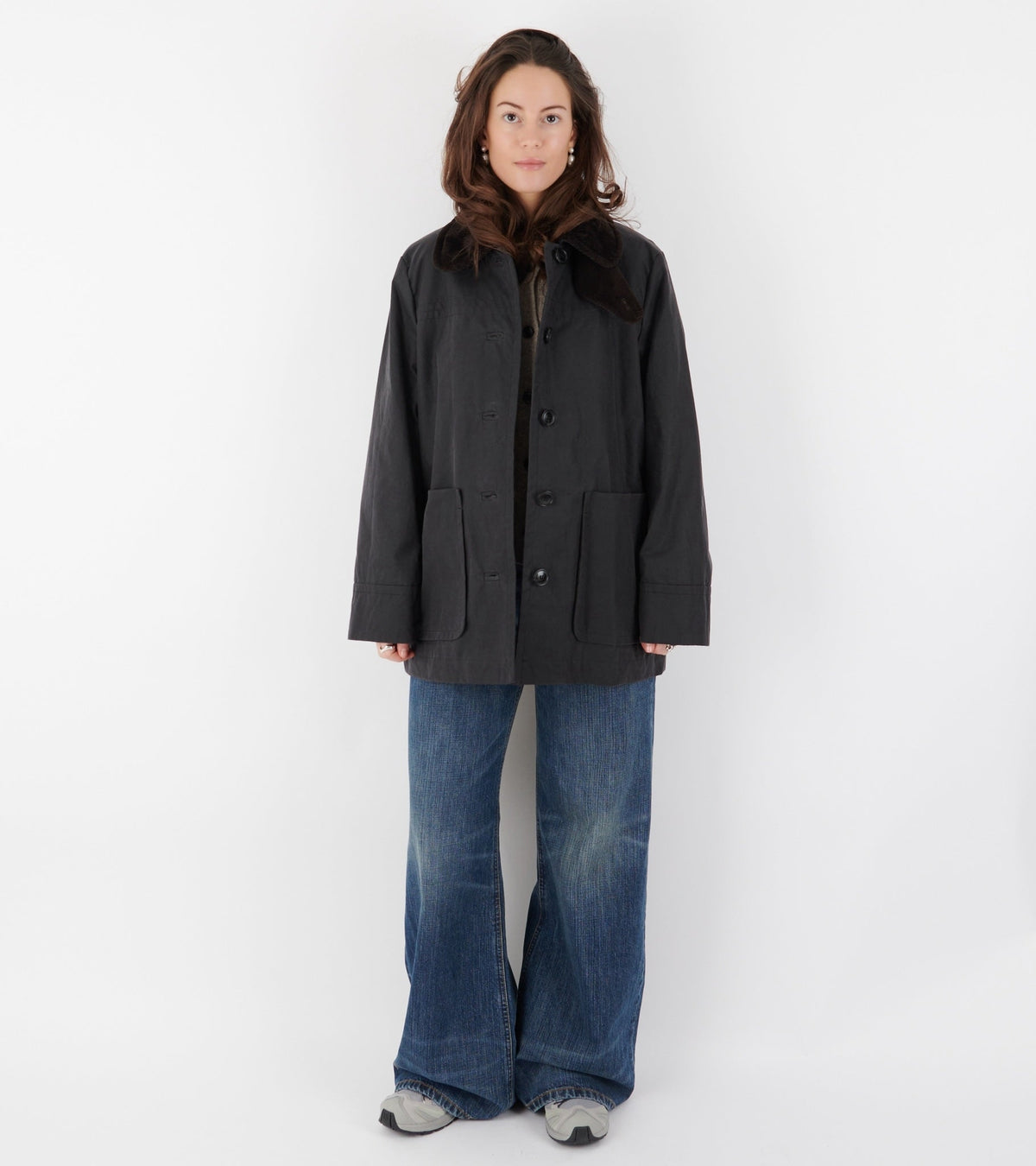 Jamie Jacket Ripstop Oilskin Antracite