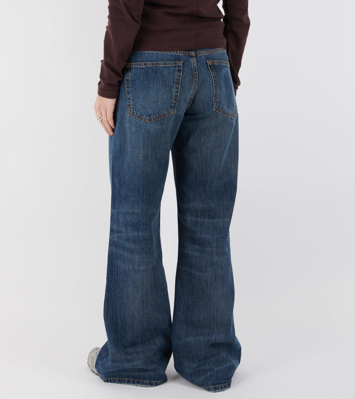 Kyoto Jeans Dark Blue Righe