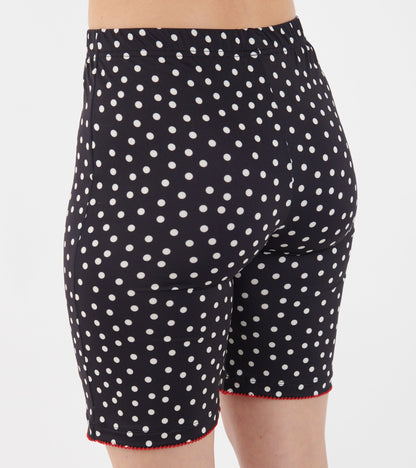 Jersey Shorts Black Dots