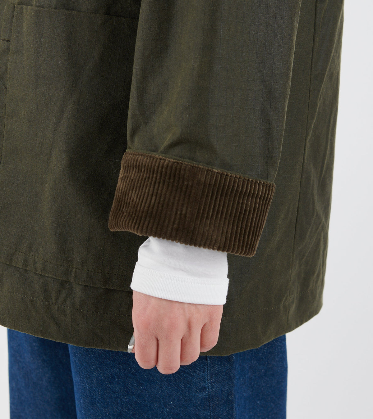 Jamie Jacket Ripstop Oilskin Archive Olive