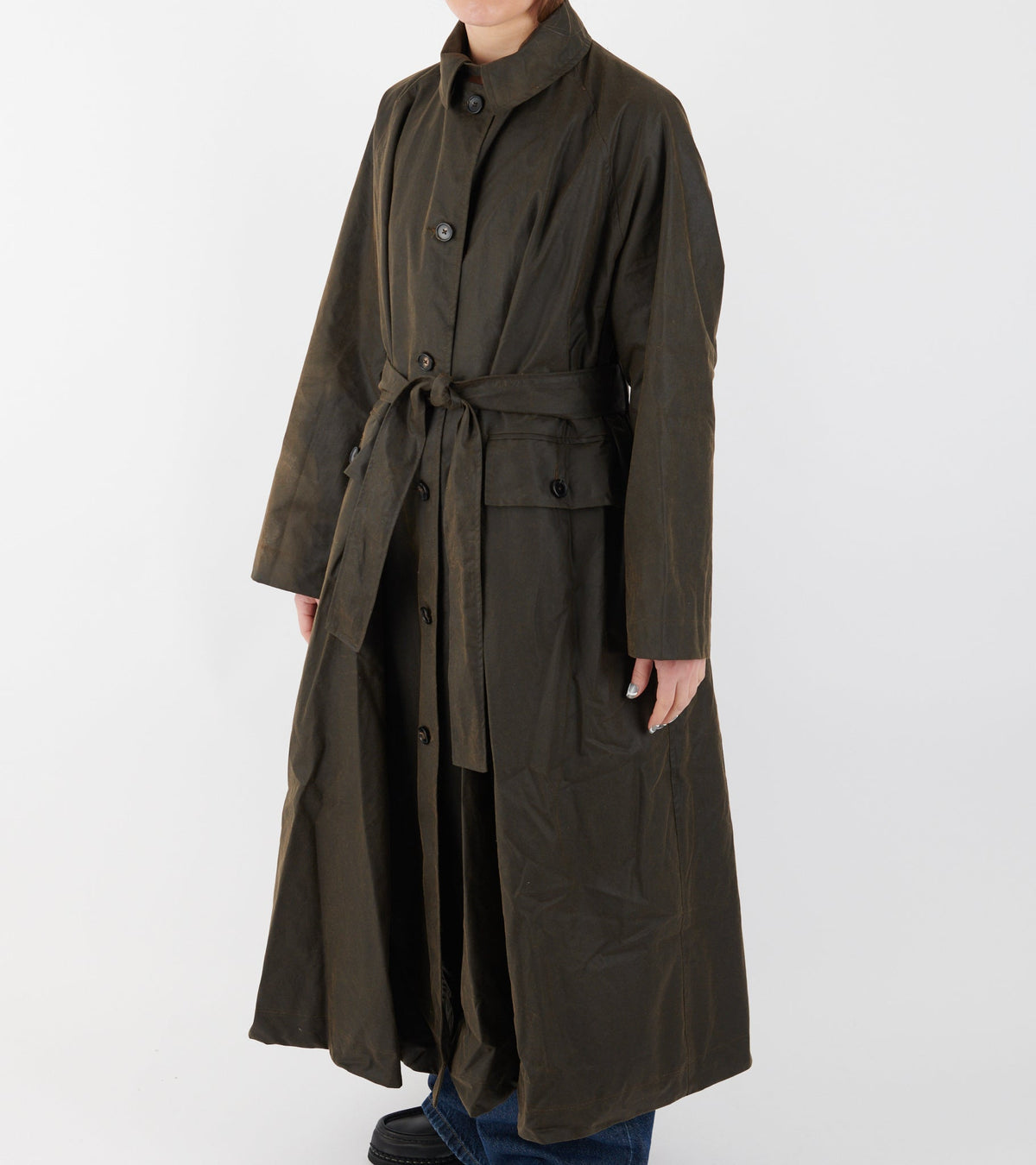British Oilskin Kit Trench Olive