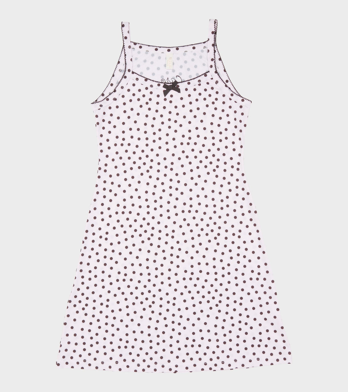 Slip Dress Pink Dots