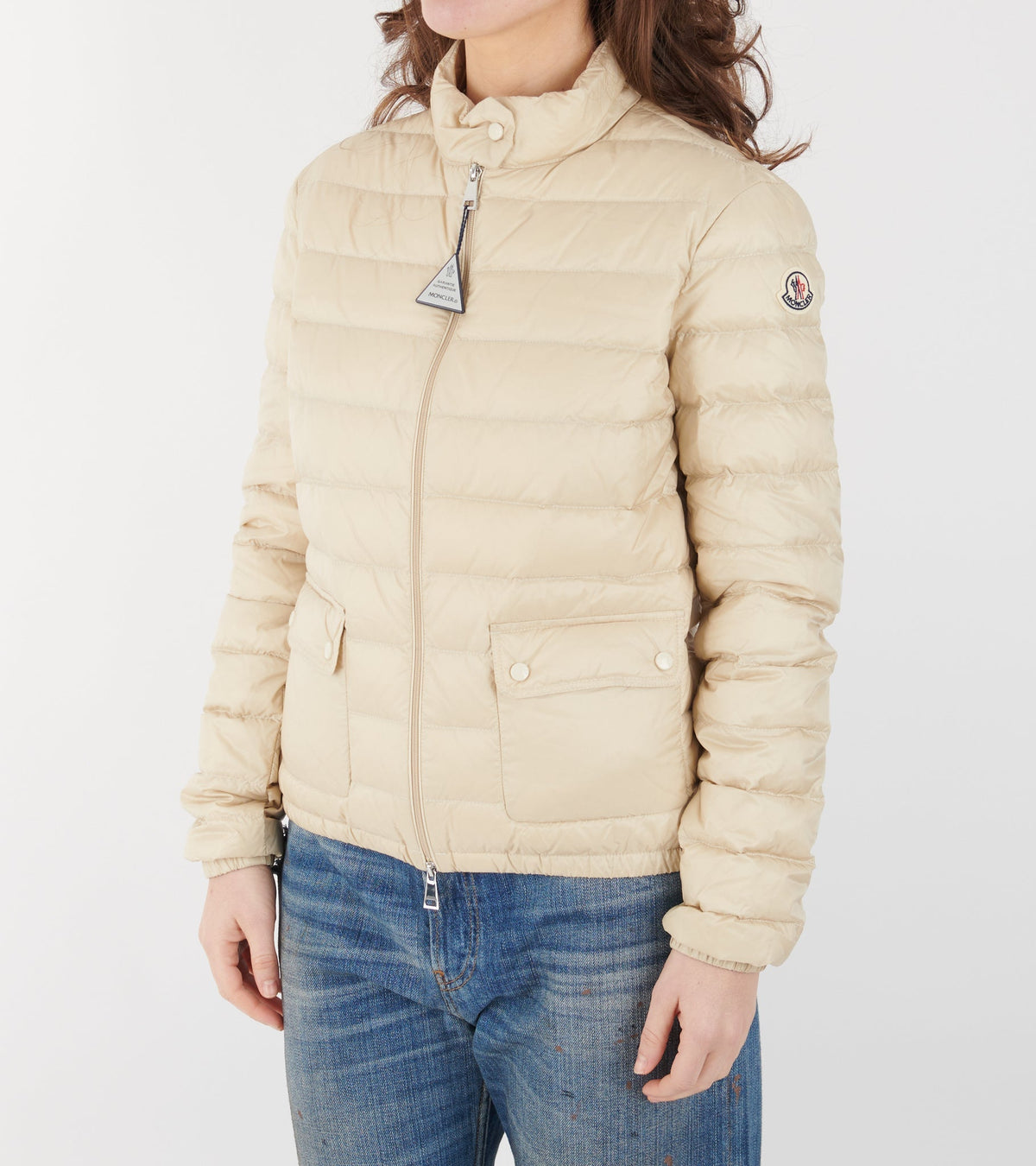Lans Packable Down Jacket Light Beige
