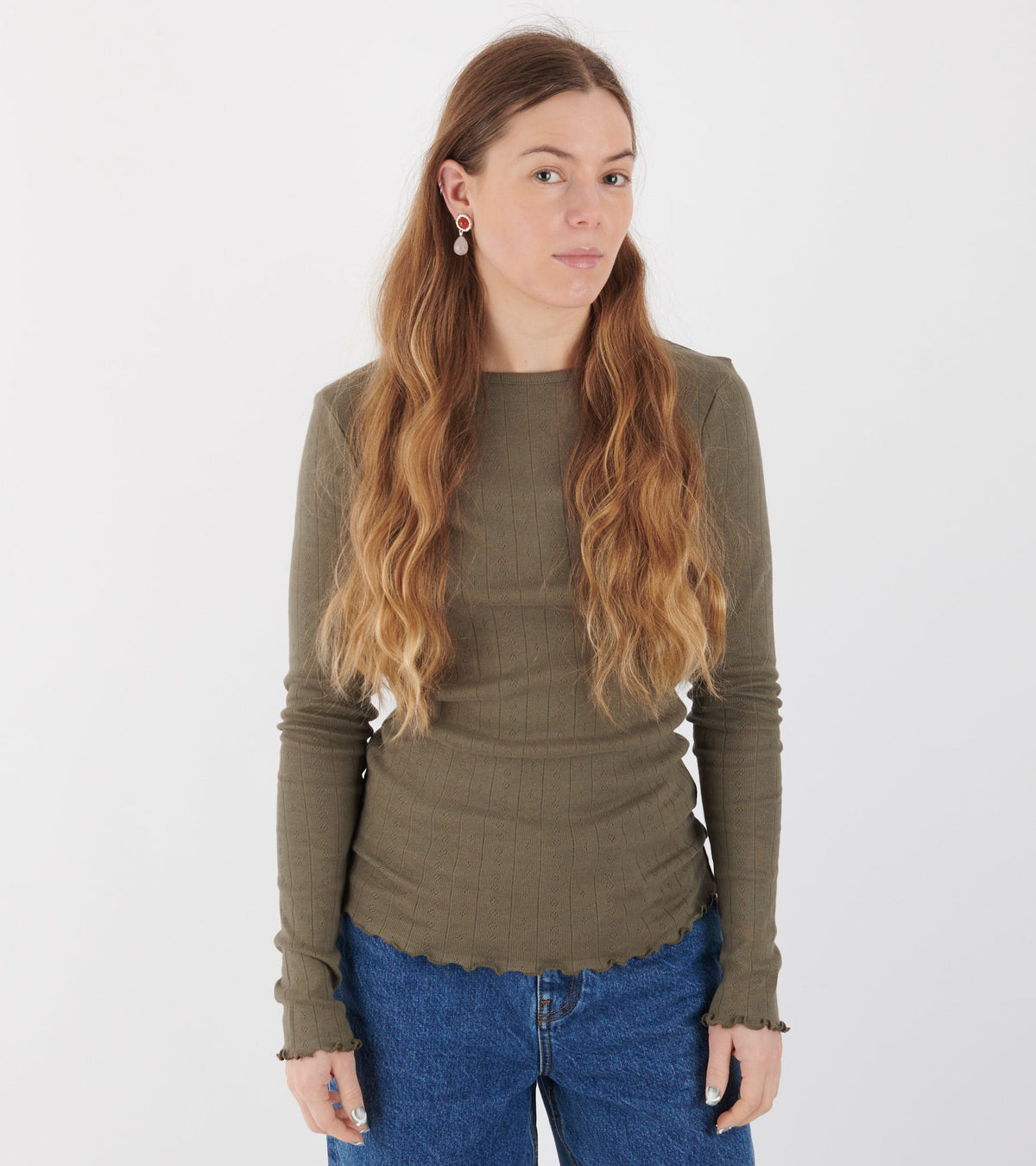 Edie Blouse Olive