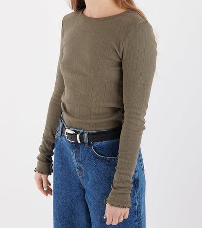 Edie Blouse Olive