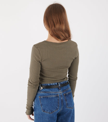 Edie Blouse Olive