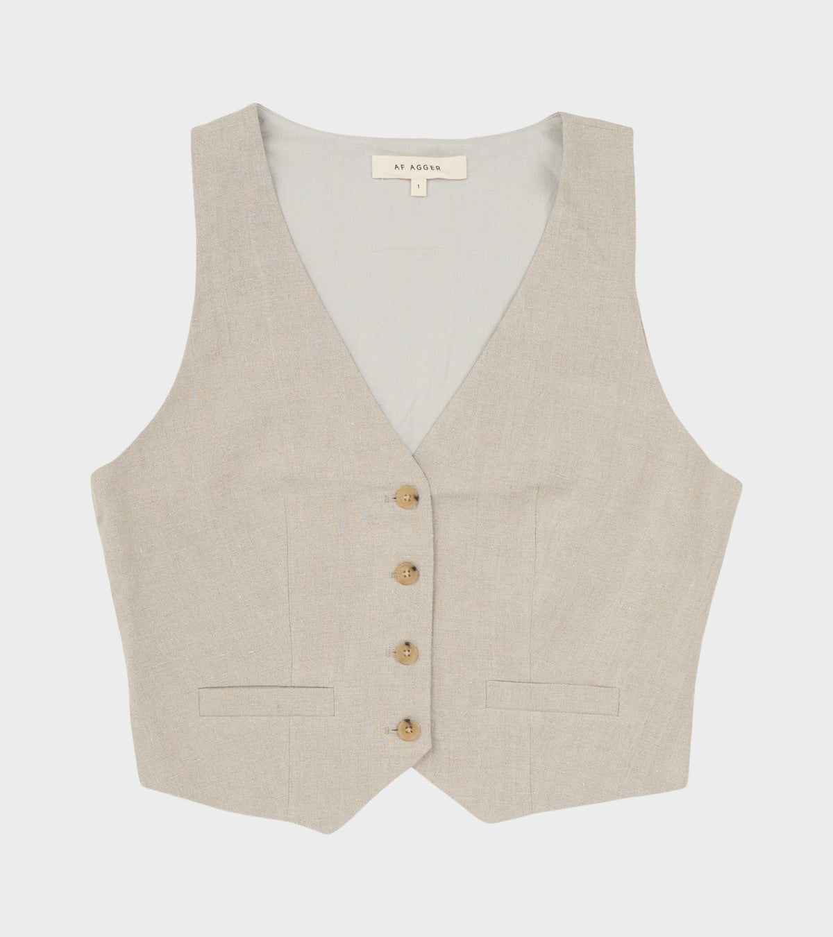 Linen Vest Nature