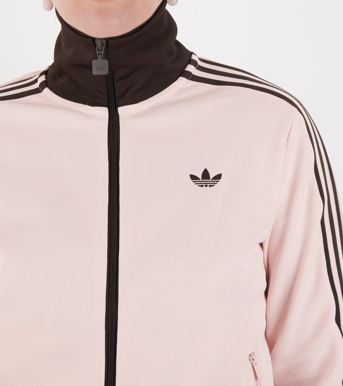 Classic Track Top Sandy Pink/Aurora Coffee