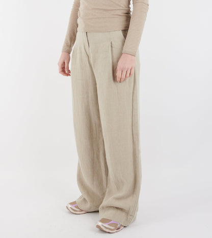 Willy Pant Heavy Linen Pure Natural