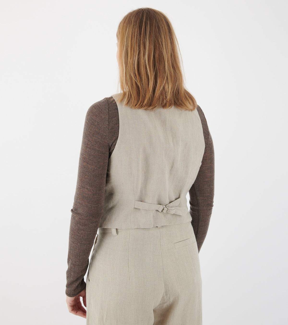 Linen Vest Nature