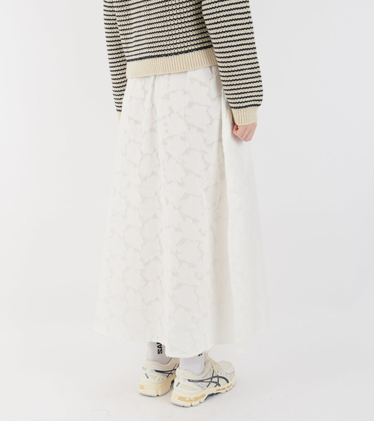 Skirt Laceflower White