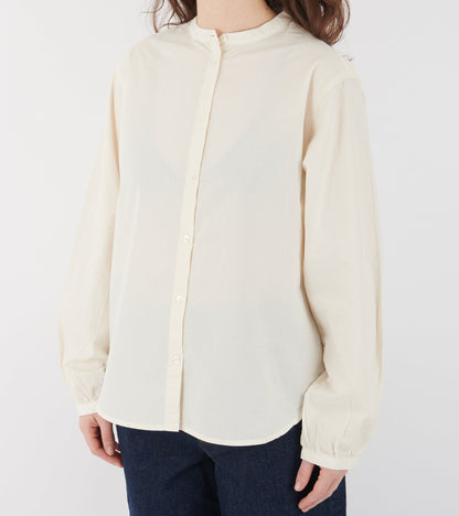 Bibs Shirt Cotton Pure Ecru