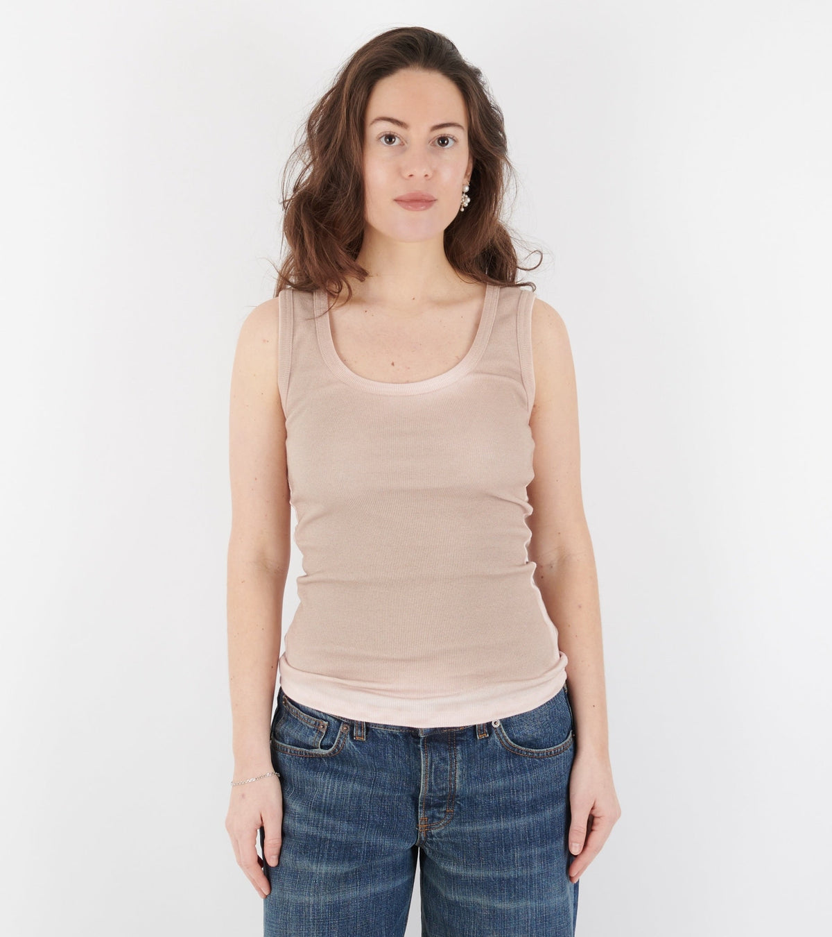 Lua Tank Top Light Pink/Sand