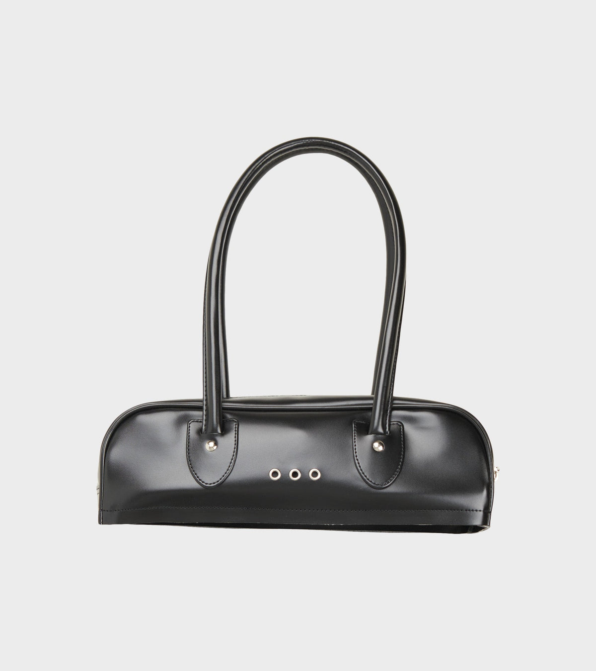 Small Bowler Shoulder Bag Black