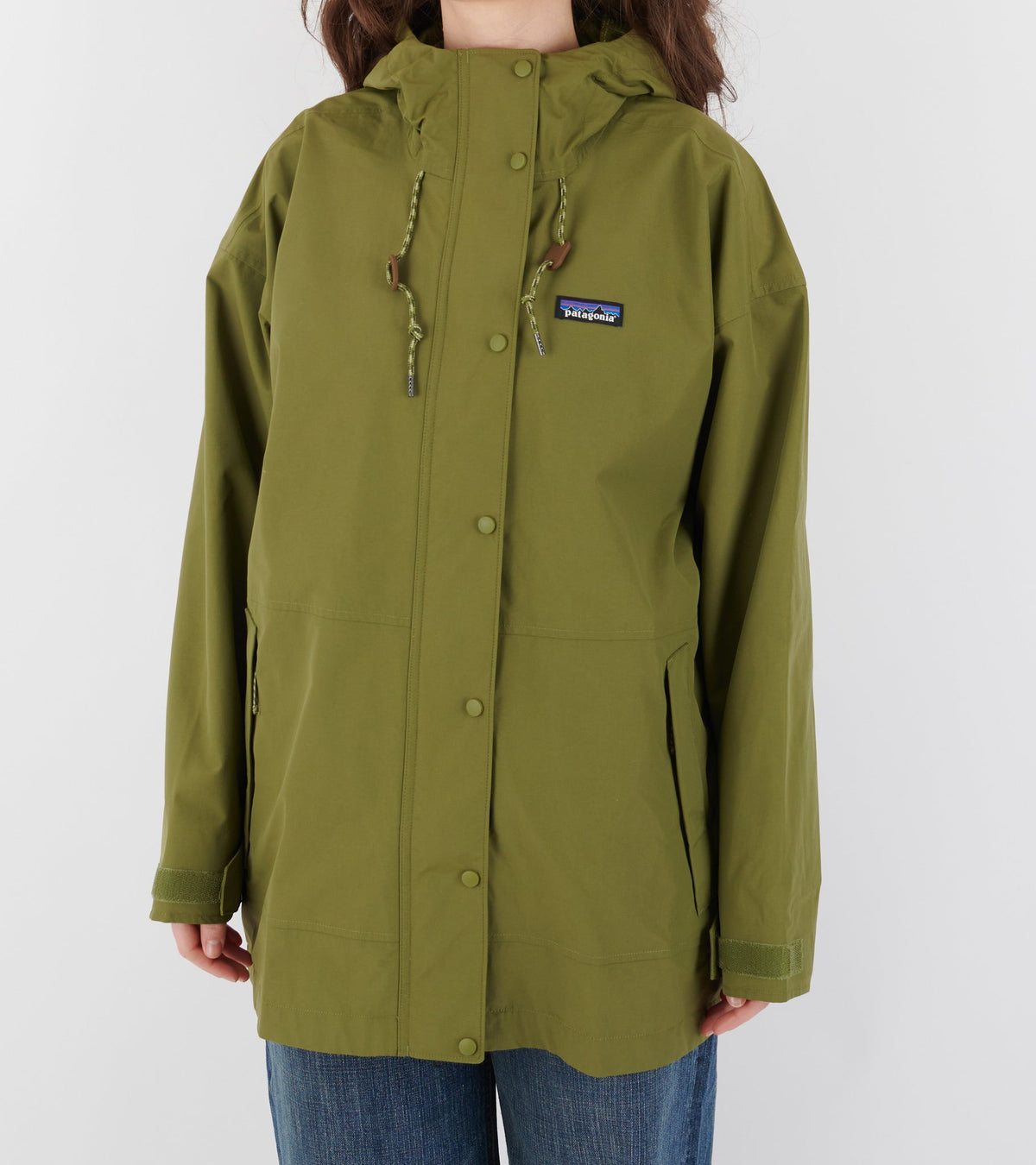 W's Outdoor Everyday Rain Jacket Caper Green