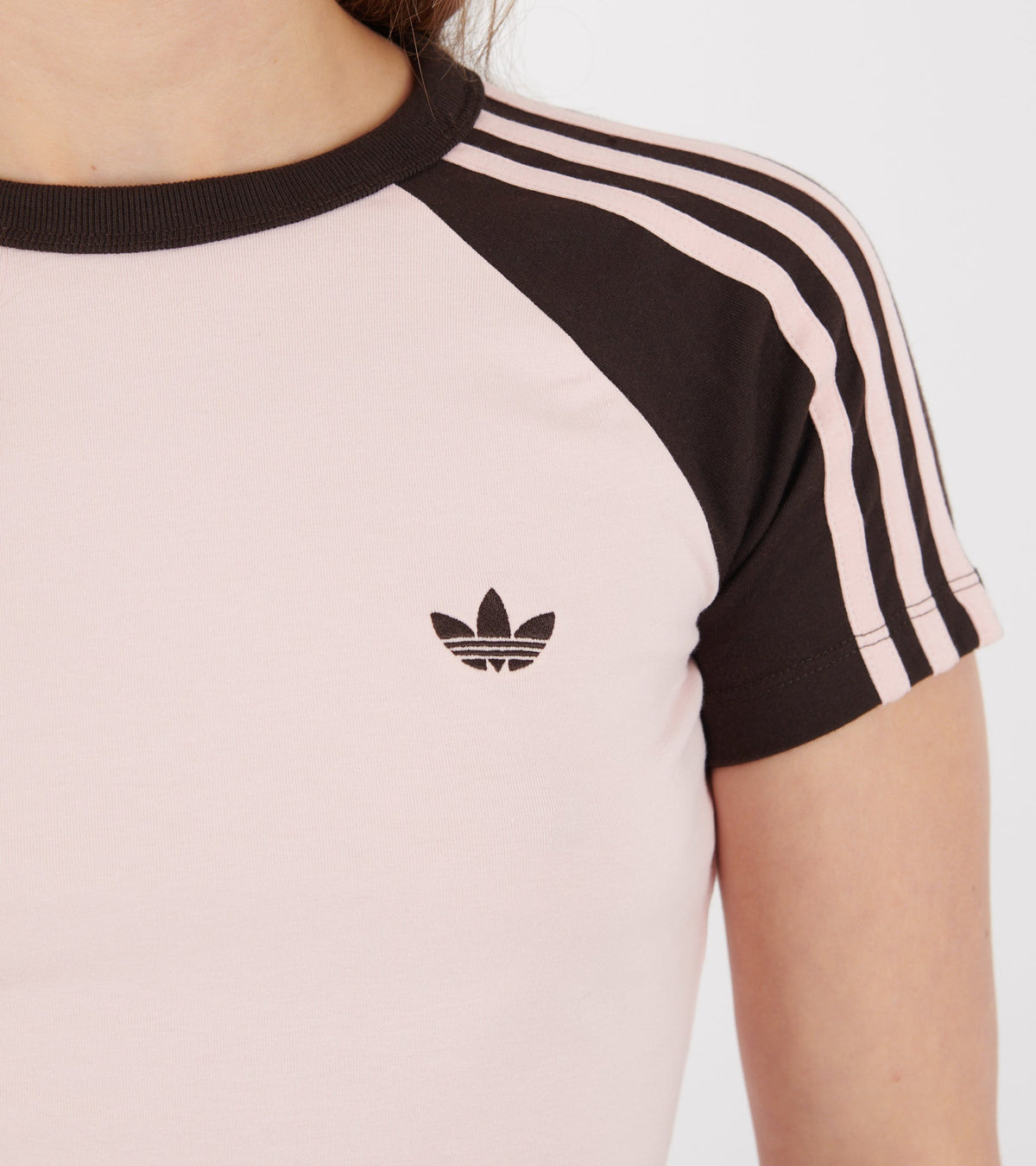 Slim Tee Sandy Pink/Aurora Coffee