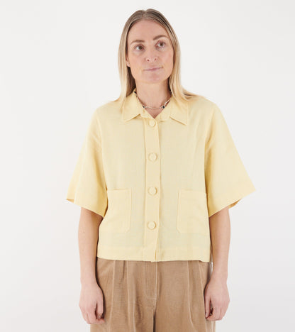 Amanda S/S Shirt Yellow