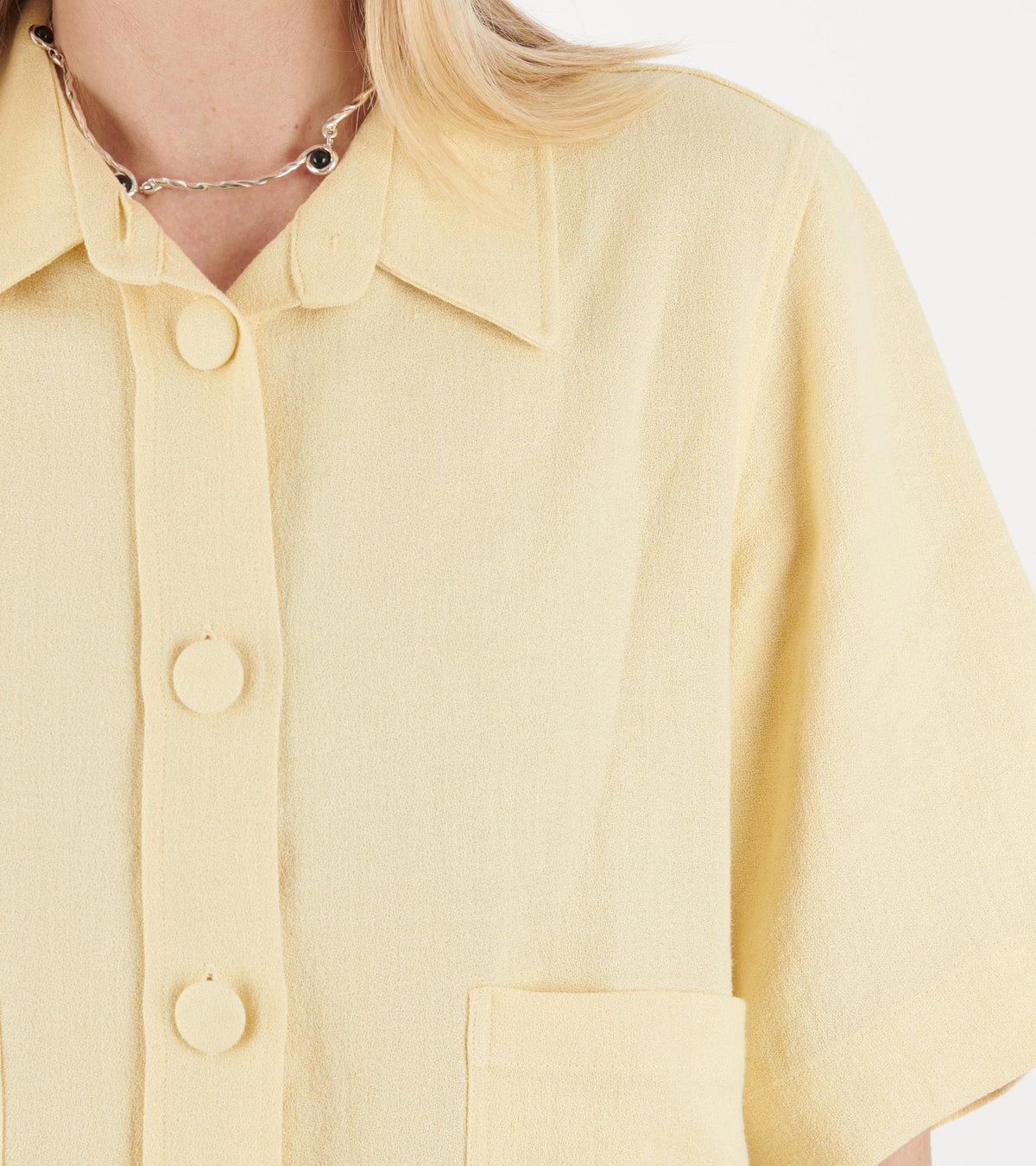 Amanda S/S Shirt Yellow