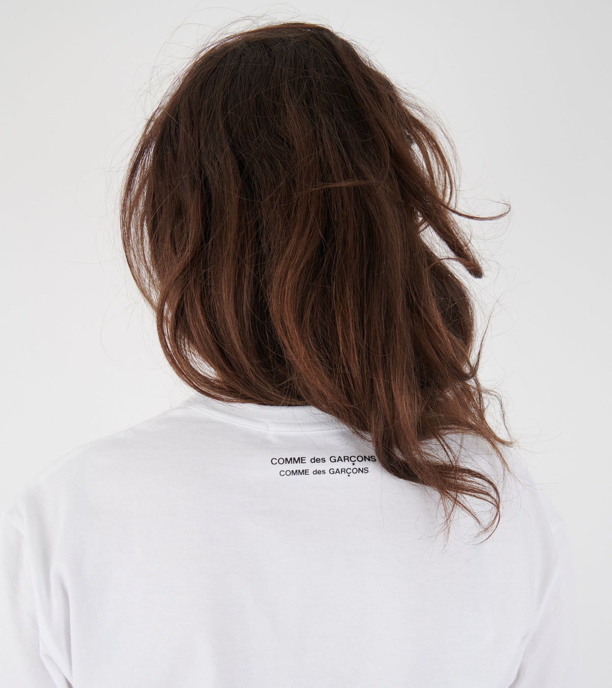 Ladies Back Logo T-shirt White