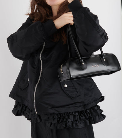 Small Bowler Shoulder Bag Black