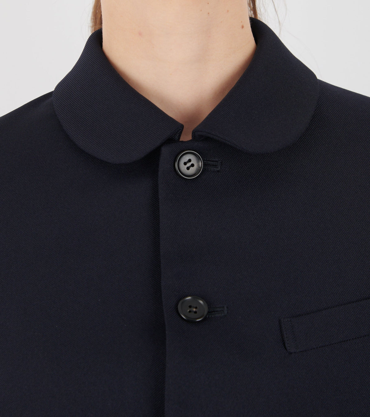 Flower Blazer Navy